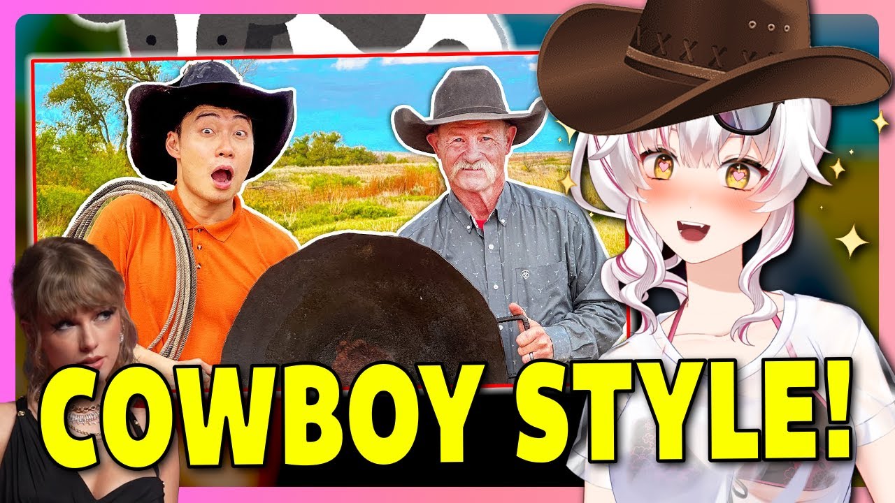 Asian Vtuber watches Uncle Roger do cowboy food | Yuikai Channel