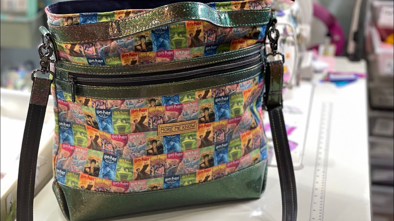 Making the Joey U-N-I Sex Tote by Sincerely Jen Pattern Company! Backpack hack!