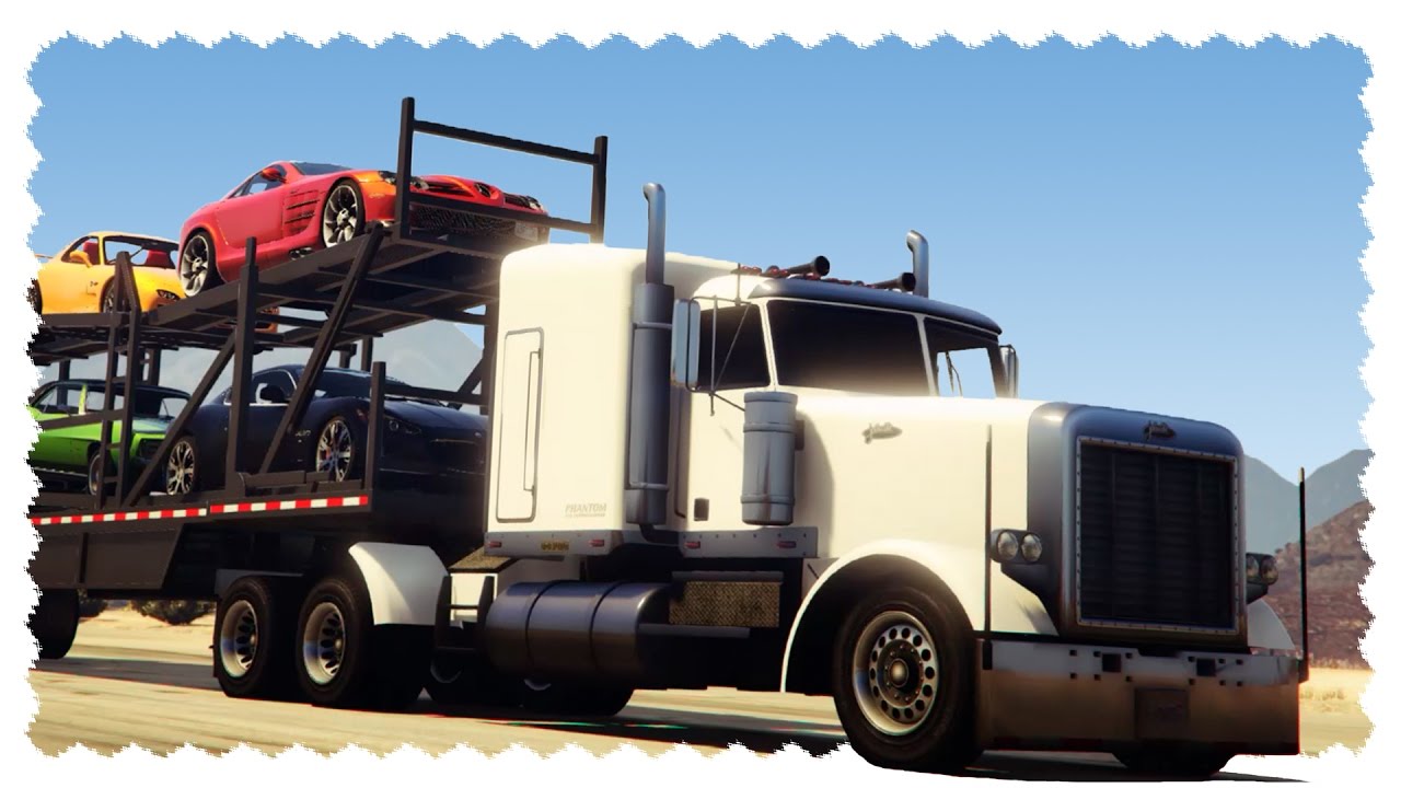 CAR TRANSPORTER MOD | GTA 5 Mods