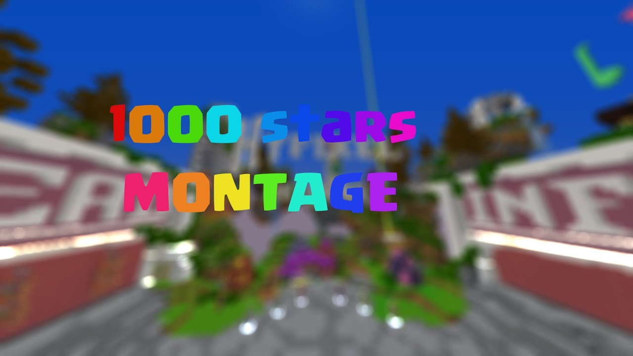 1000 stars hypixel bedwars montage