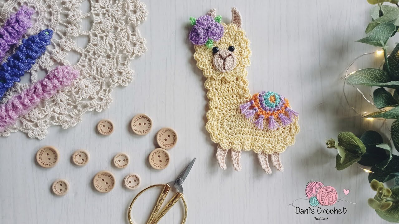 NUEVO 📢| aplicación de llama🦙| a crochet| tutorial completo 😱