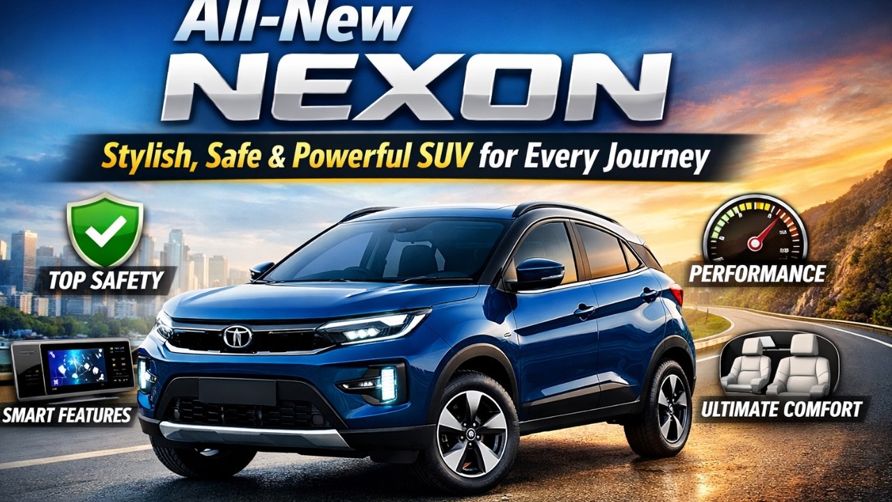 All-New Nexon – Stylish, Safe & Powerful SUV for Every Journey
