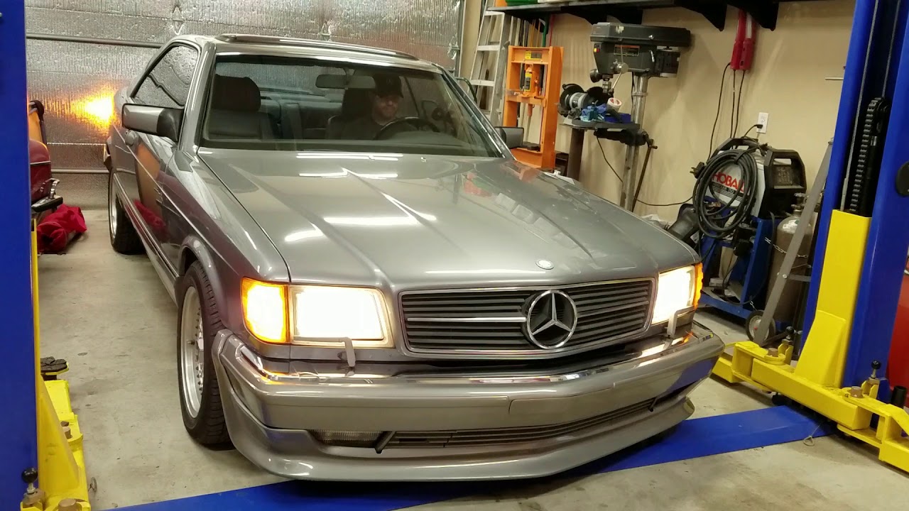 1988 560SEC Lights and Wipers