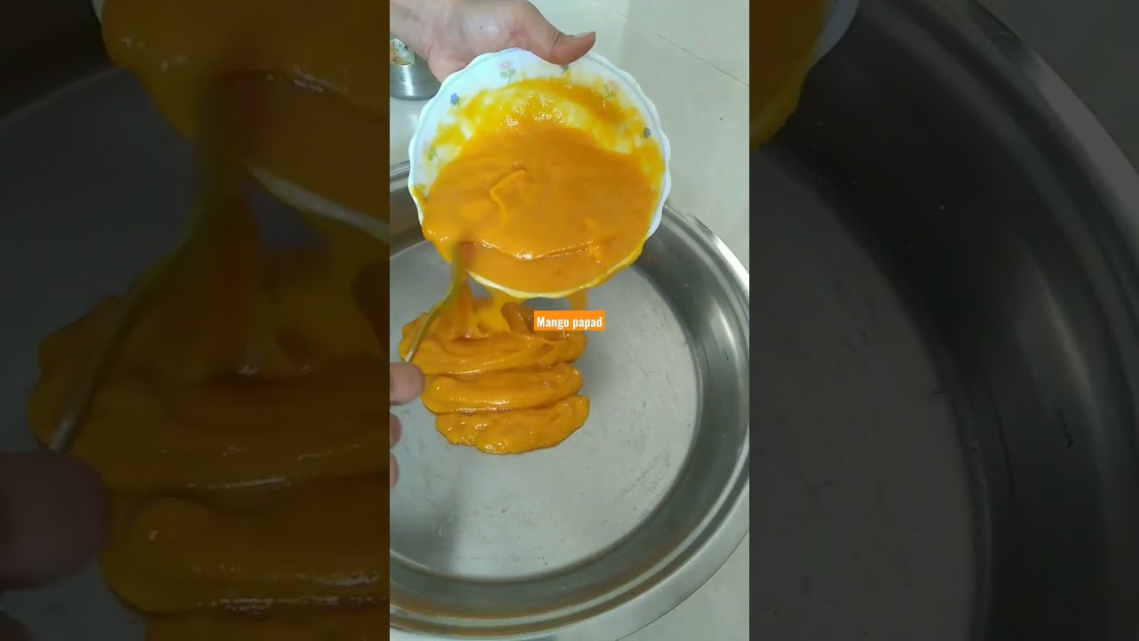 mango papad, fruit skin sun dried