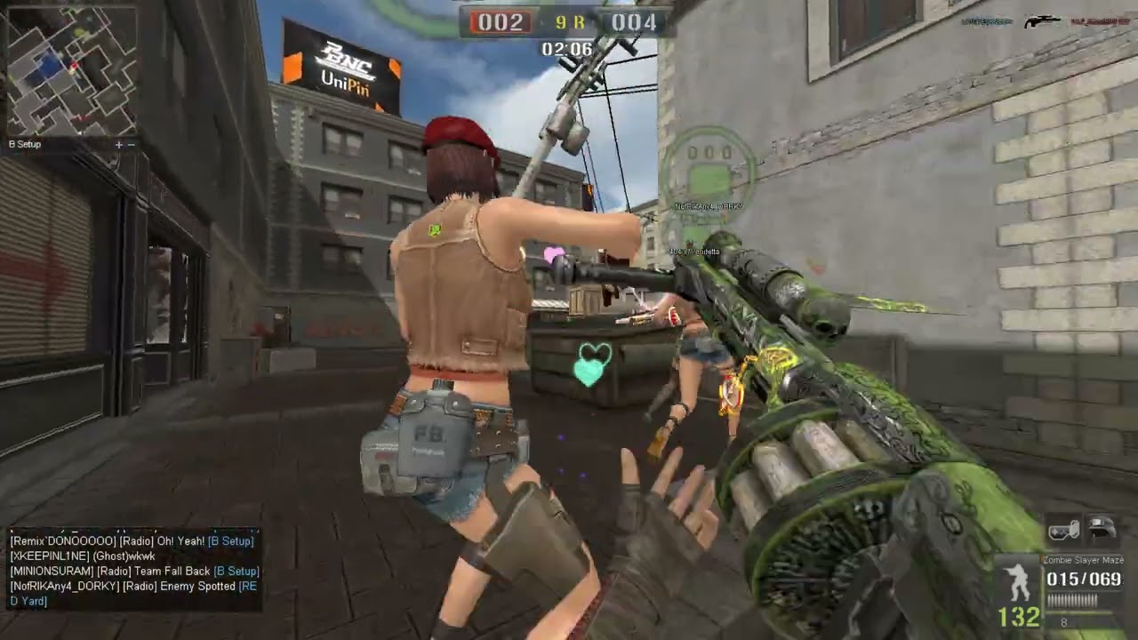 Point Blank Shotgun Zombie Slayer Gameplay on Downtown