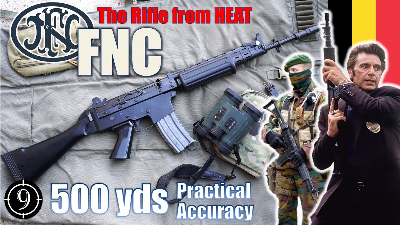 FN FNC 🇧🇪 [Винтовка от HEAT] до 500 ярдов практическая точность (базовая винтовка Pindad SS1 / AK5)
