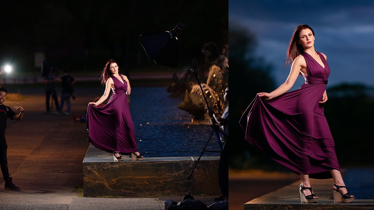 BTS #12 - Night Portrait w/ Off Camera Flash (ft. Godox AD400 Pro & V1)