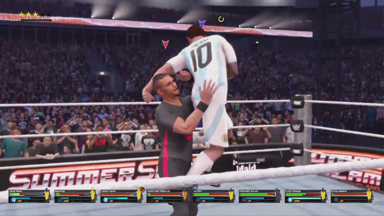 WWE 2K25|Ladder Match Football Players