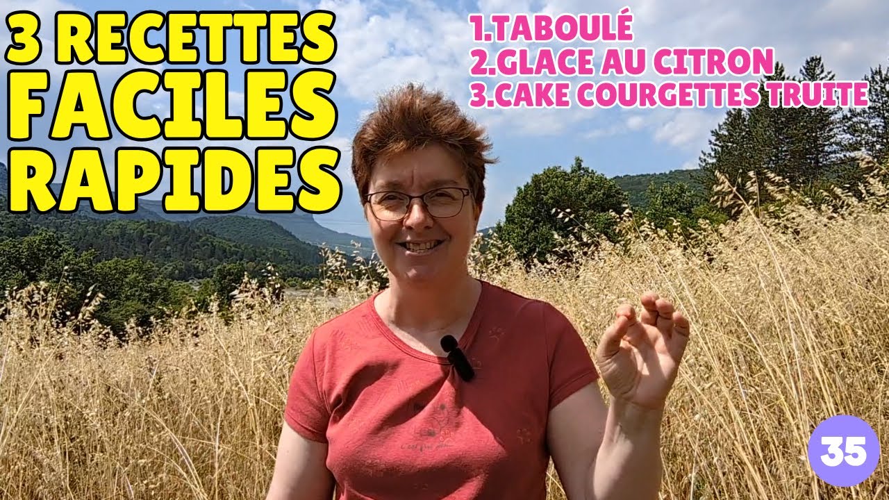 👉3 nouvelles RECETTES FACILES, RAPIDES et ÉCONOMIQUES à tester cette semaine ! 😋