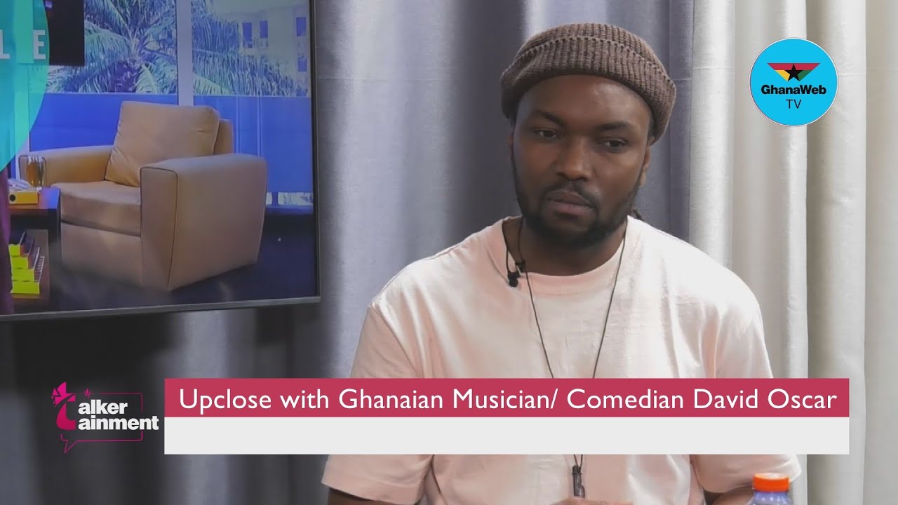 Upclose with Ghanaian Musician/Comedian David Oscar Dogbe | Talkertainment