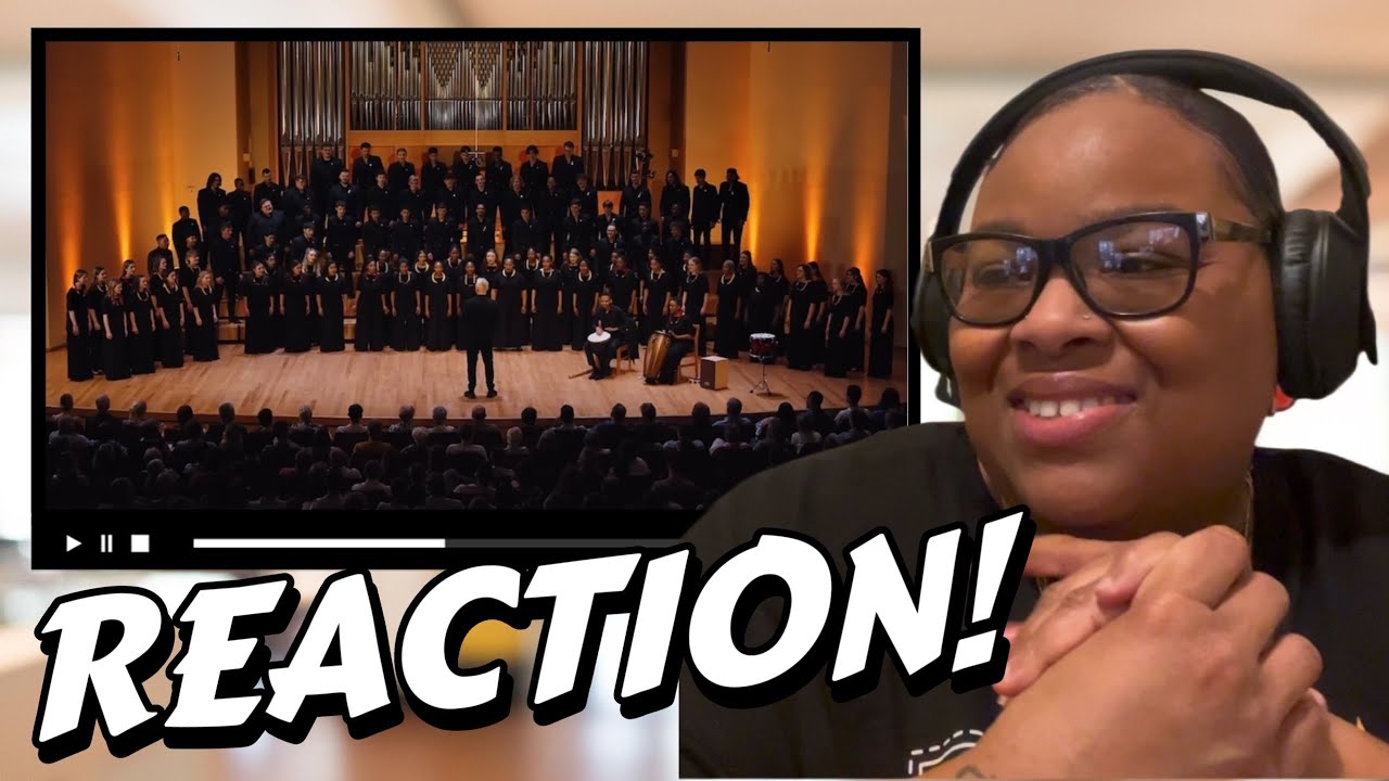 THE STELLENBOSCH UNIVERSITY CHOIR - THE CIRCLE OF LIFE REACTION