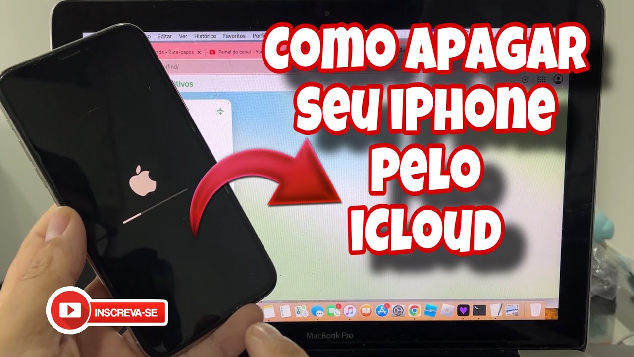 IPHONE PERDIDO? - SAIBA COMO APAGAR ELE PELO ICLOUD