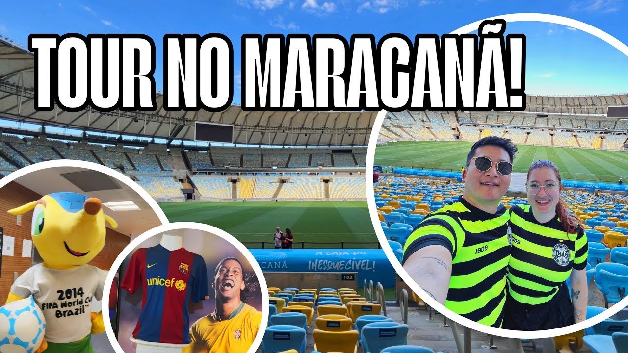 COMO É O TOUR NO MARACANÃ? CONFIRA! | Um Casal no Estádio