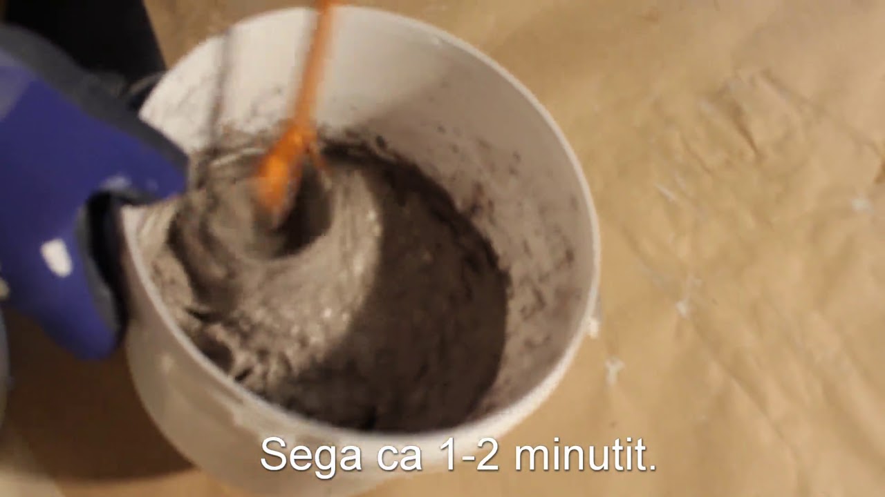 Mikrotsemendi paigaldusvideo