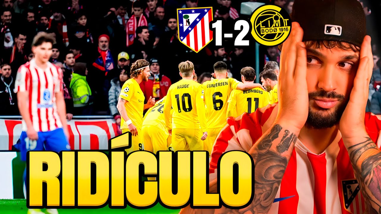 El ATLETI hace el RIDÍCULO en CHAMPIONS LEAGUE