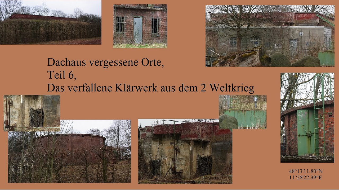 Dachaus vergessene Orte, Teil 6, die alte Kläranlage aus dem WW2 in Karlsfeld. by Travel the world