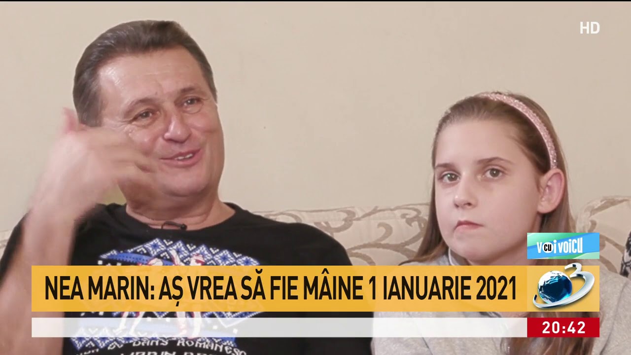 Nea Mărin, un an al &icirc;ncercărilor: Vreau să uit că anul 2020 a existat