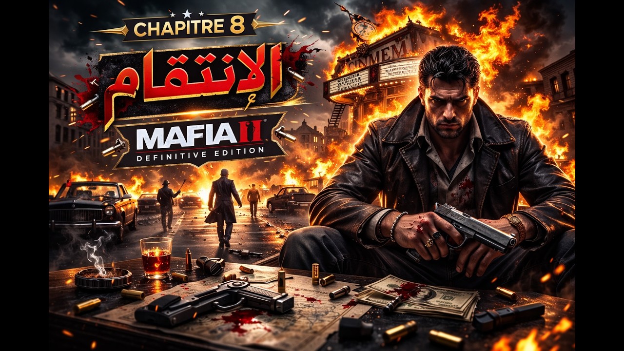 Mafia II Definitive Edition 😱 حرقو لينا الشاحنة قدام عينينا!!