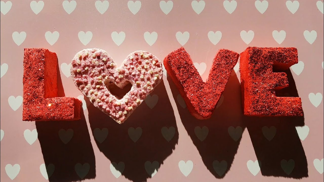 Valentine's Series ❤️ --- Soda sponges tapping, squeezing & ripping ASMR |WATCH IN HD|  #sponge