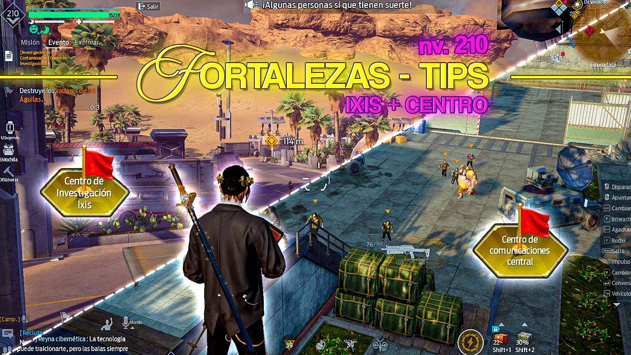 Ixis + Centro de Comunicaciones 🔍 Undawn fortalezas guía | nv. 210