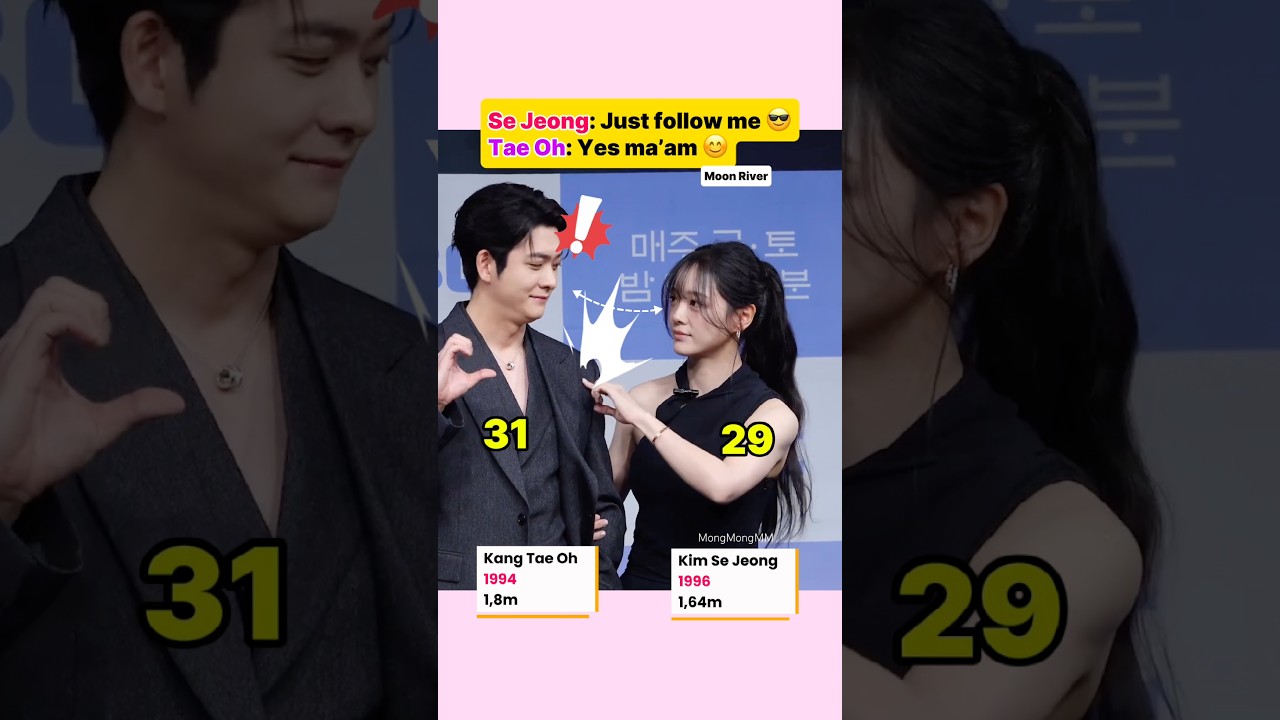 😂Kang Tae Oh Kim Se Jeong #kangtaeoh #kimsejeong #moonriver