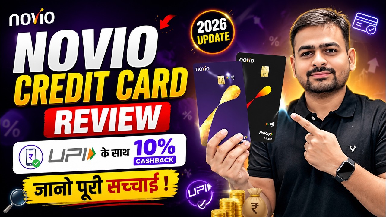 Novio Credit Card Review | Novio Credit Card Benefits | Best FD Rupay Credit Card 2026