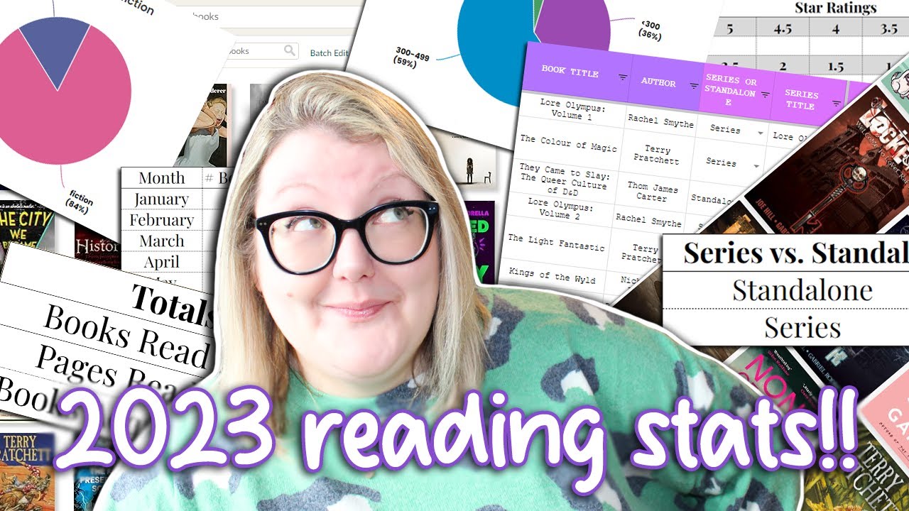 MY 2023 READING STATISTICS!! 📊 | HOW DID MY READING GO? | Literary Diversions