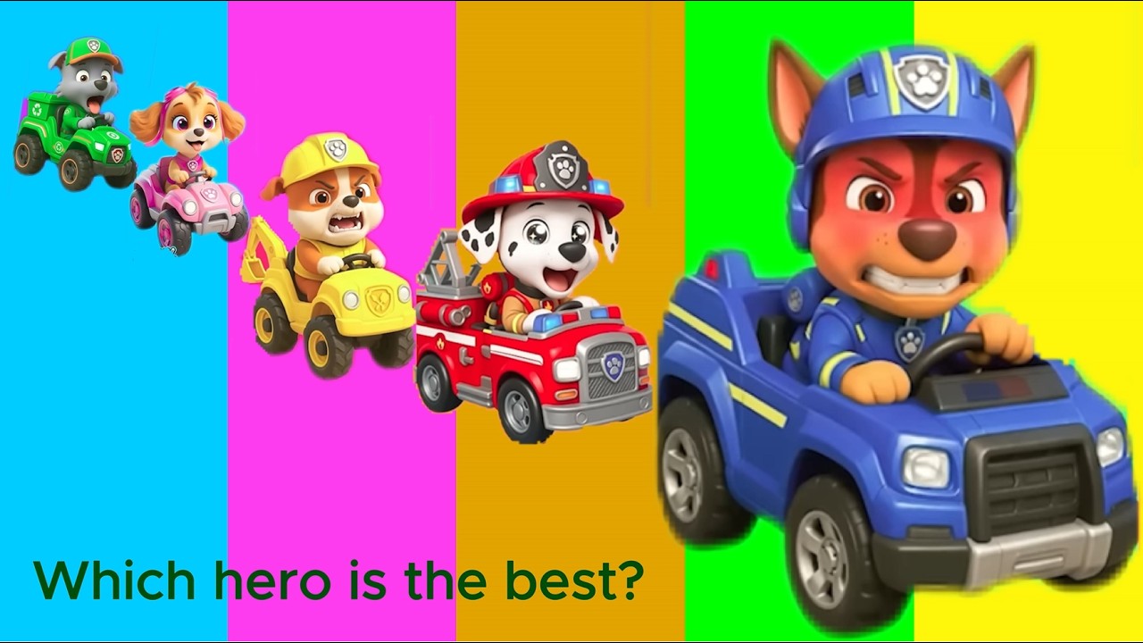 Wrong eyes👀 NEW EPISODES/ Sheriff Labrador x Rocky & BabyBoss Puzzle Wrong HeadsEYE PUZZLE WORLD