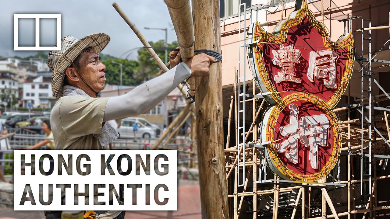 How bamboo scaffolding helped build Hong Kong and still holds up its spirit