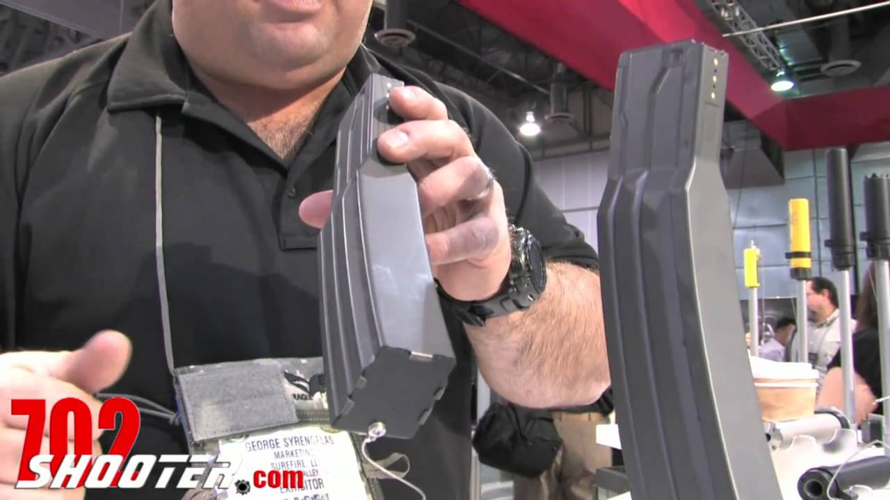 Surefire 60 & 100 Round AR Mags at 2011 SHOT Show