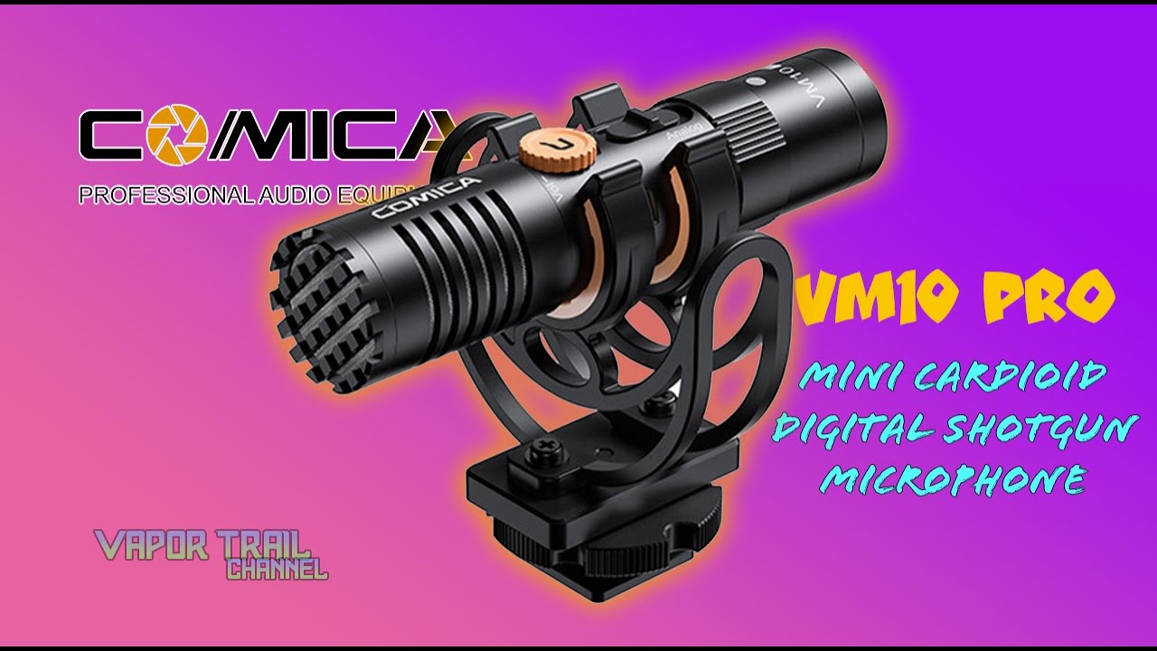 Comica VM10 PRO Digital/Analog Shotgun Mic - BEST VALUE? Only $52!