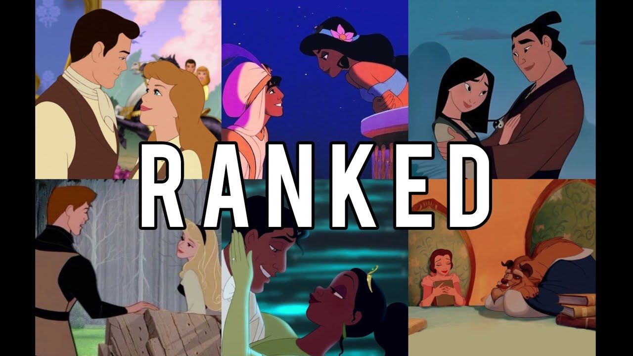 I Ranked The Disney Princess Couples