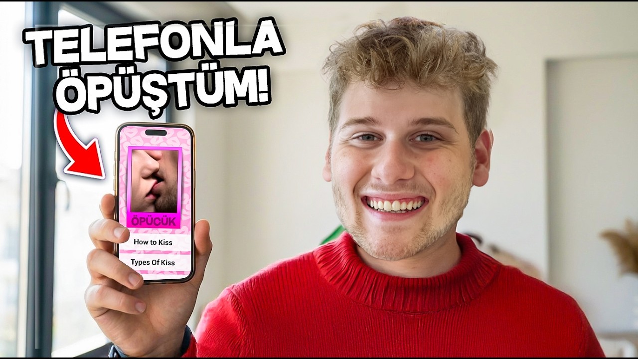 Telefonla Öpüştüm… İLGİNÇ TELEFON UYGULAMALARI!