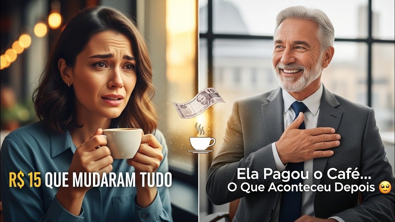 Ela Pagou R$15 em um Café... O Que Aconteceu Depois Vai Te Emocionar