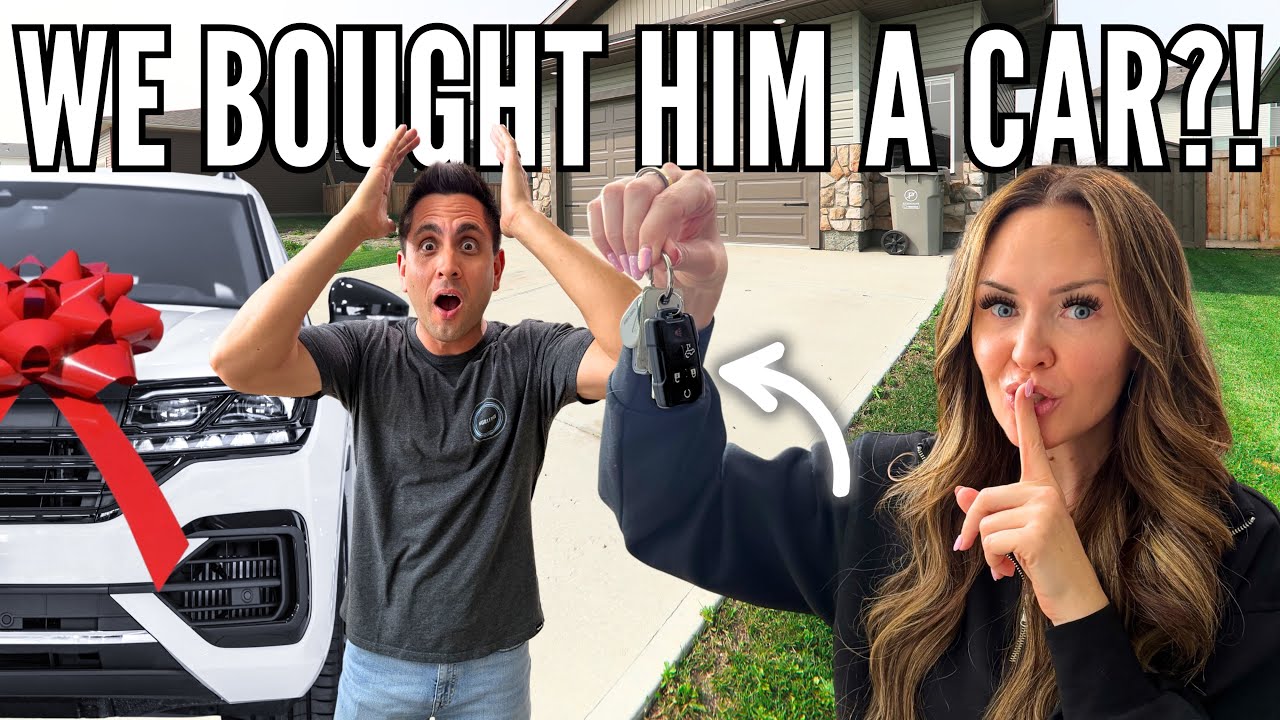 Surprising Our Son With His First Car for His 16th Birthday! | Life As We GOmez