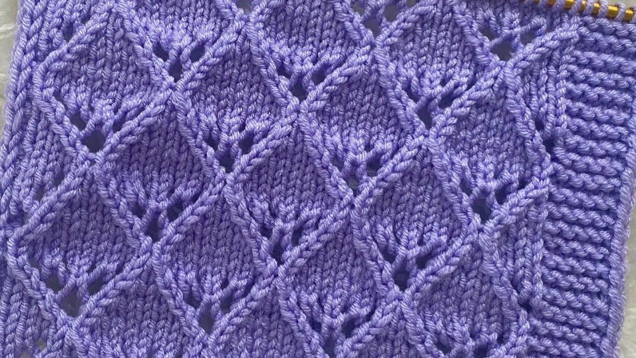 HER MEVSİM EN ÇOK SATILAN YELEK YAPIMI  💜Ajurlu Baklava Modeli #enkolaytarifler