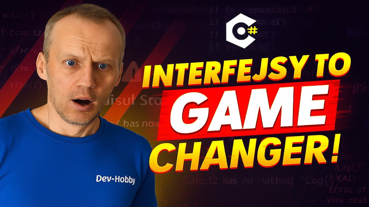 🔥C#  INTERFEJSY Wyjaśnione na PRAKTYCZNYM przykładzie! (Logowanie jak PRO) 🔍