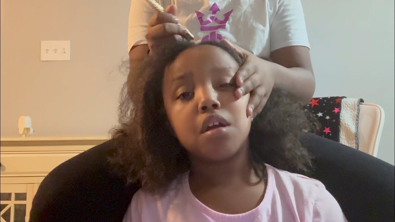 Watch me do my sisters hair