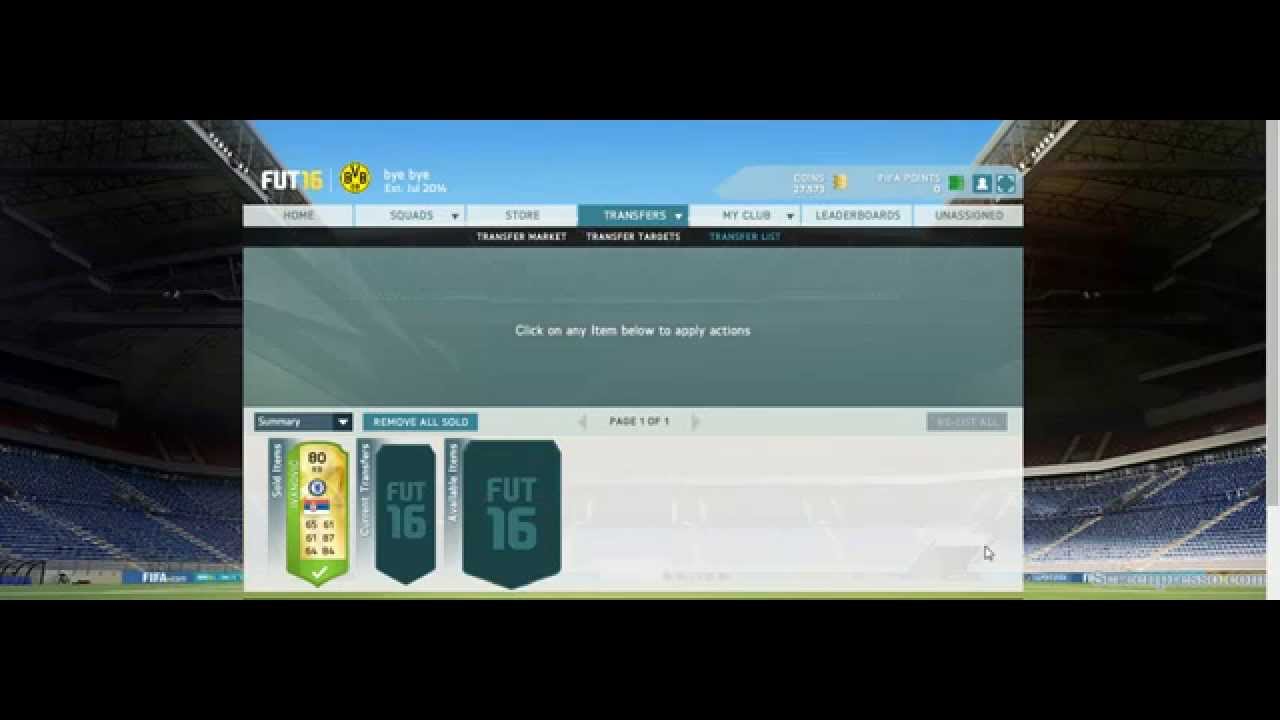 The best money making method in fifa 16