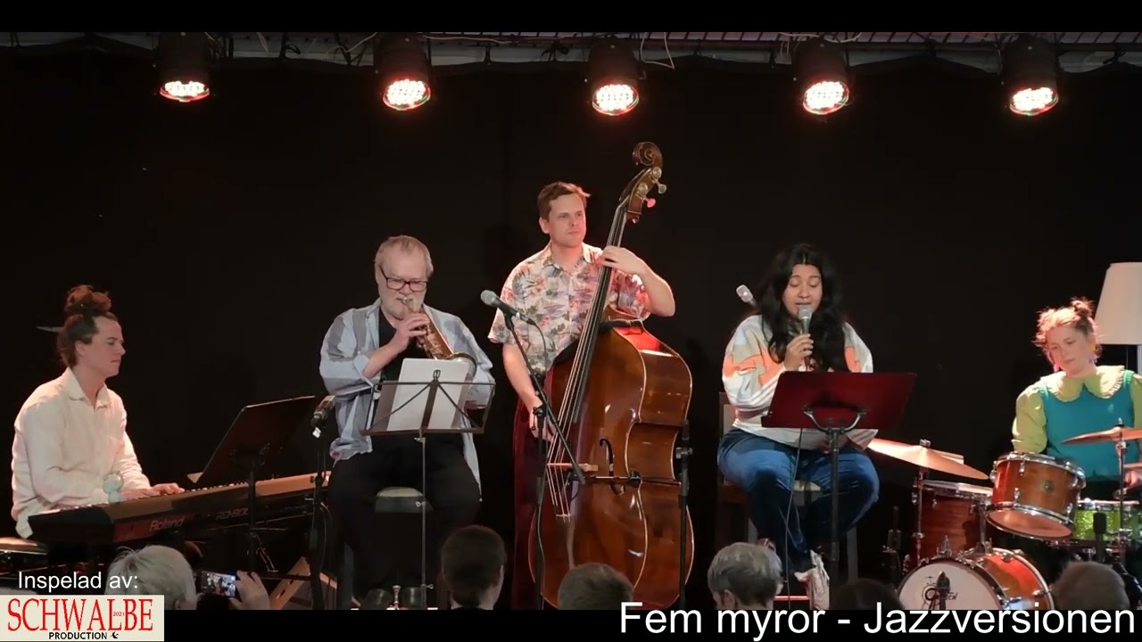 2024-02-18. Fem myror - Jazzversionen. Kulturoasen, Håga Uppsala.