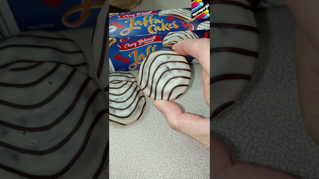 New Aldi Cherry Bakewell Jaffa Cakes