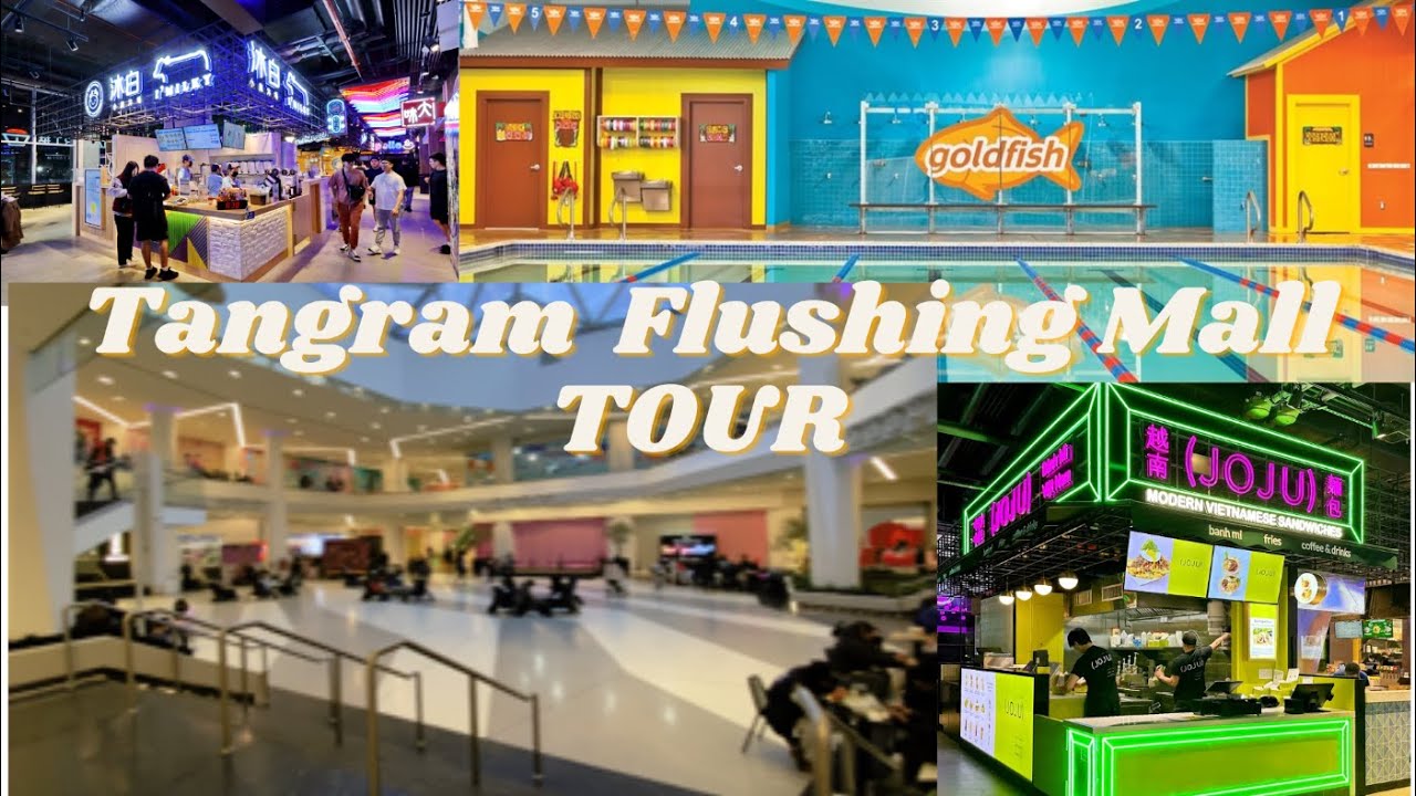 Tangram Flushing Mall With Swim School, Regal Cinemas & More!
