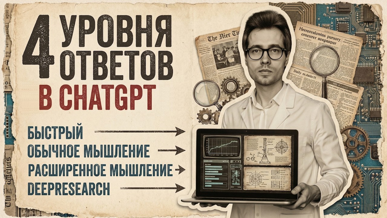 4 уровня ответов в ChatGPT и глубокие размышления