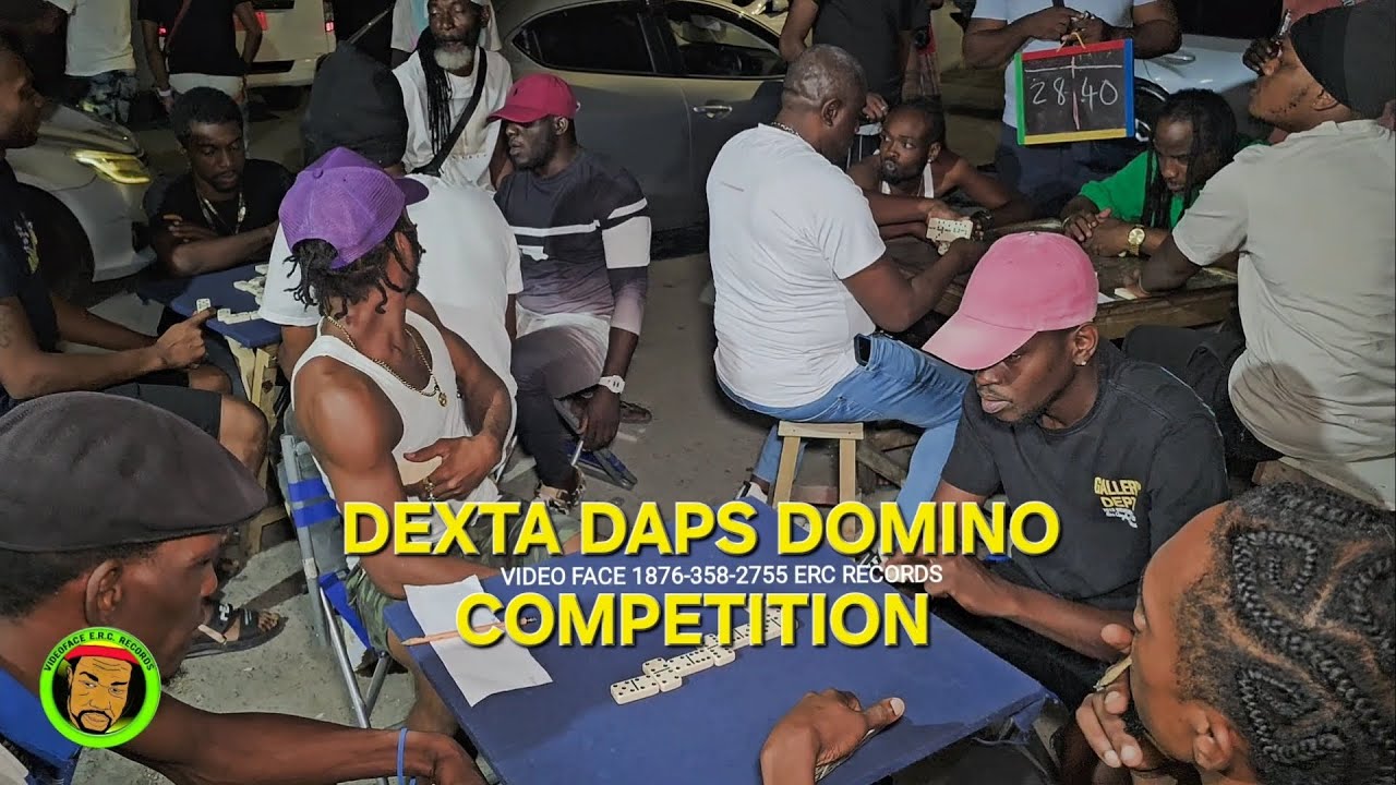 DEXTA DAPS DOMINO COMPETITION SEAVIEW GARDENS VS PORTMORE GAME NICE MUST WATCH 