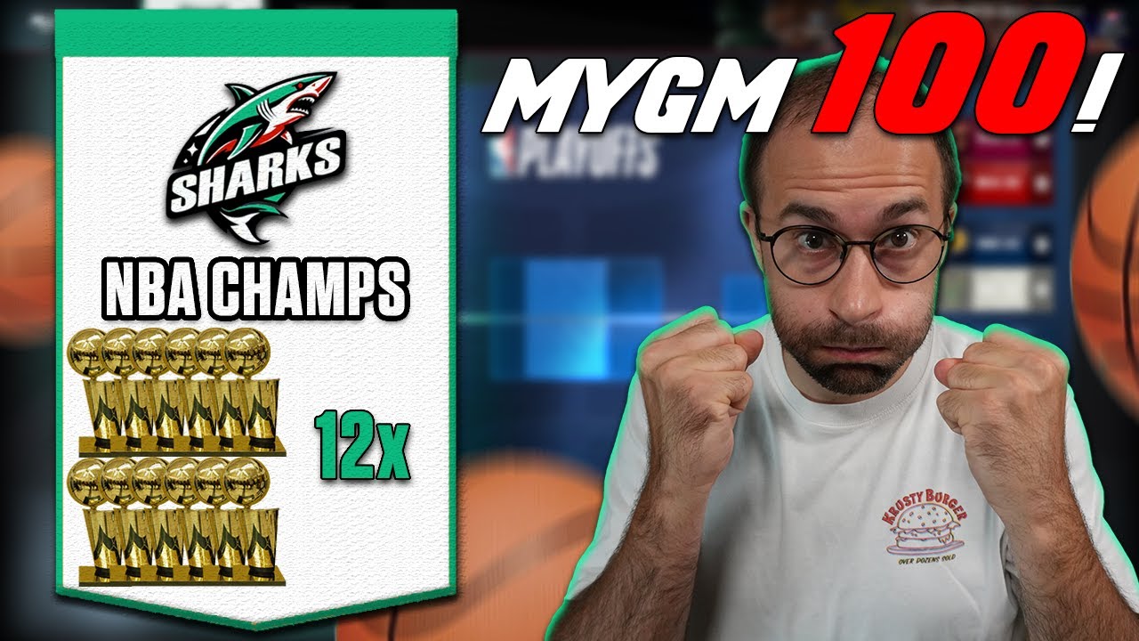 7 TITOLI NBA IN 14 STAGIONI! I TAMPA BAY SHARKS CI SONO QUASI!!  - MyGm100 Random Edition #8