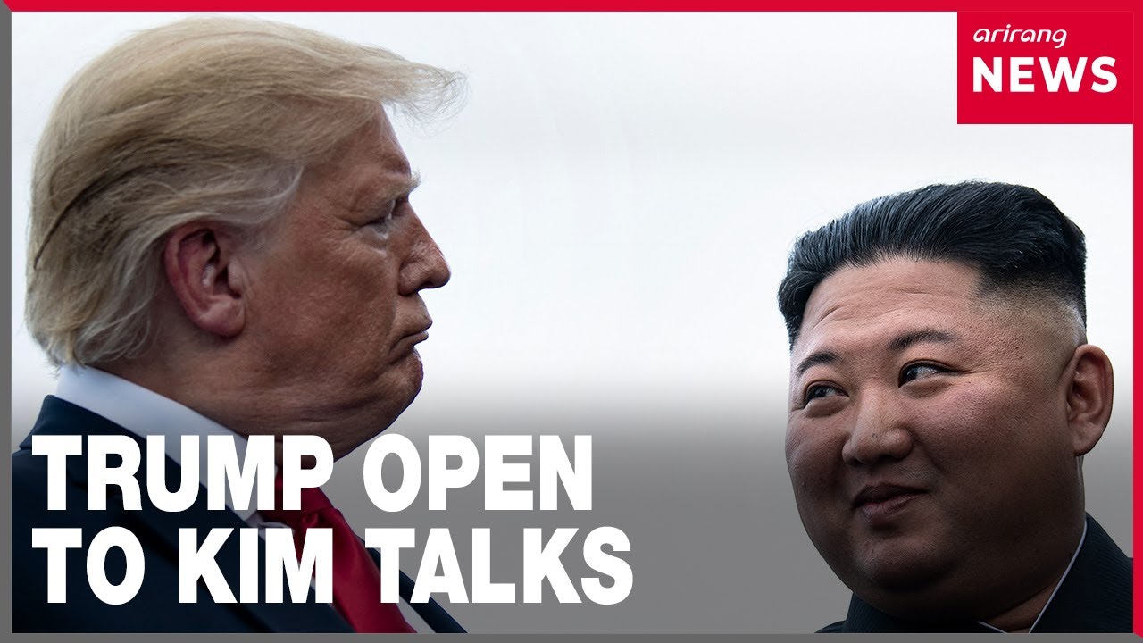 Trump open to talks with N. Korea without any preconditions: White House
