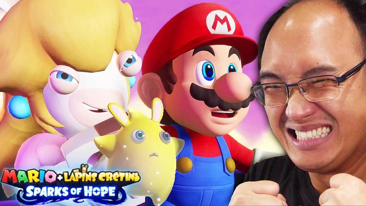 Mario + The Lapins Crétins Sparks of Hope est enfin arrivé !