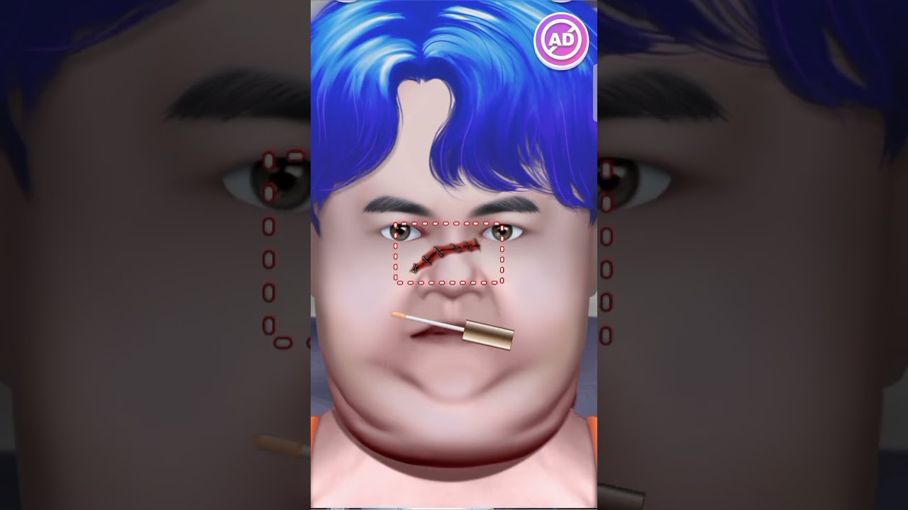 From Dirty Face to K-Pop star ⭐||deep cleaning animation||#asmr #animation  #viral #trending #shorts