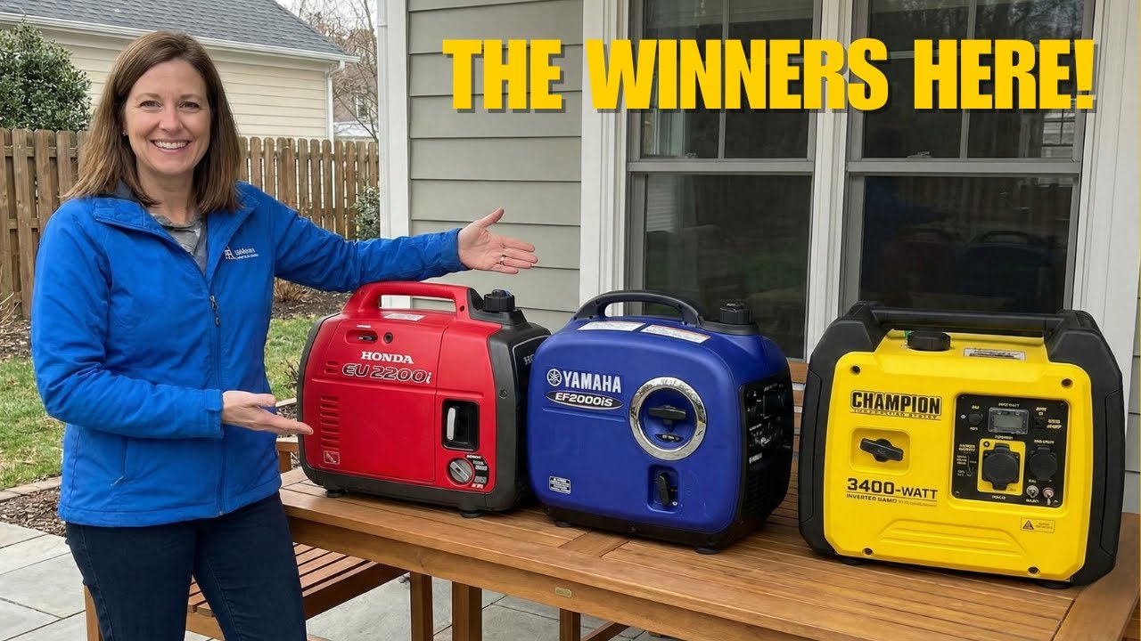 6 лучших инверторных генераторов 2026 года: (низкий уровень шума, высокая цена)
