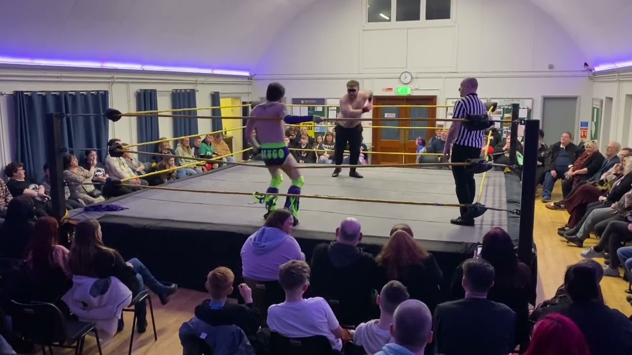 Disco Dan vs Rainer: House of Pain Wrestling Sawley 21/2/26